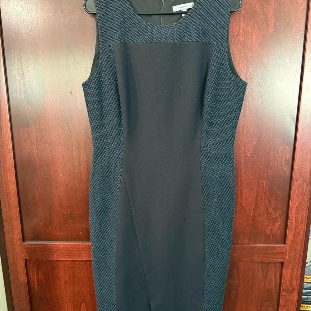 Classiques Entier Green Sleeveless Sheath Dress